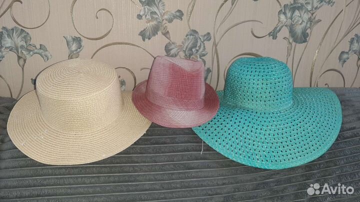 Шляпы, 3 шт