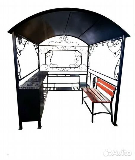 Беседка С мангалом С печью