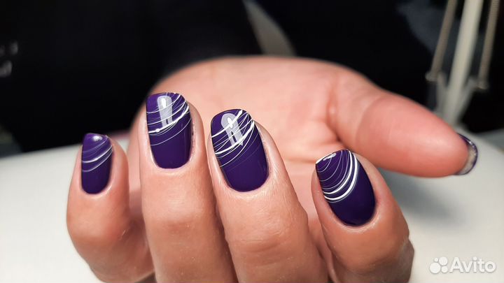 Маникюр с покрытием гель лак