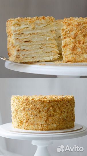 Домашний торт Наполеон