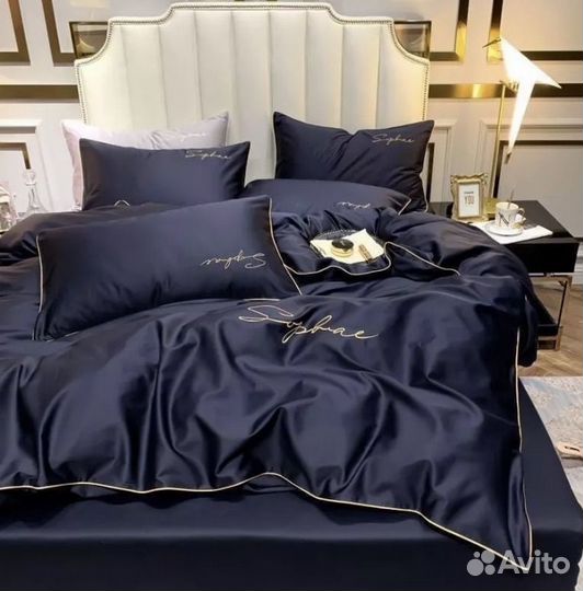 Постельное белье евро новое 2-х спальный