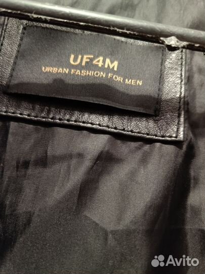 Кожаная куртка мужская52- 54 бу