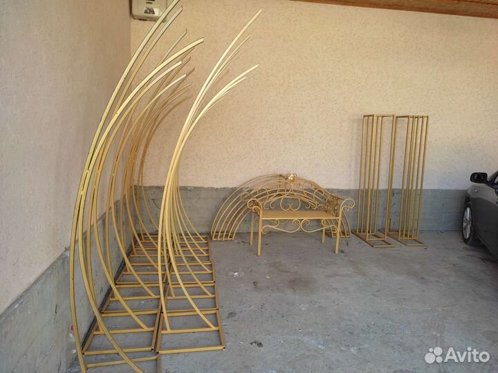 Изготавливаем кованые арки для свадьбы