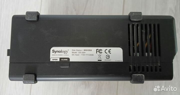 Synology NAS DS209+ c дисками 500 гб