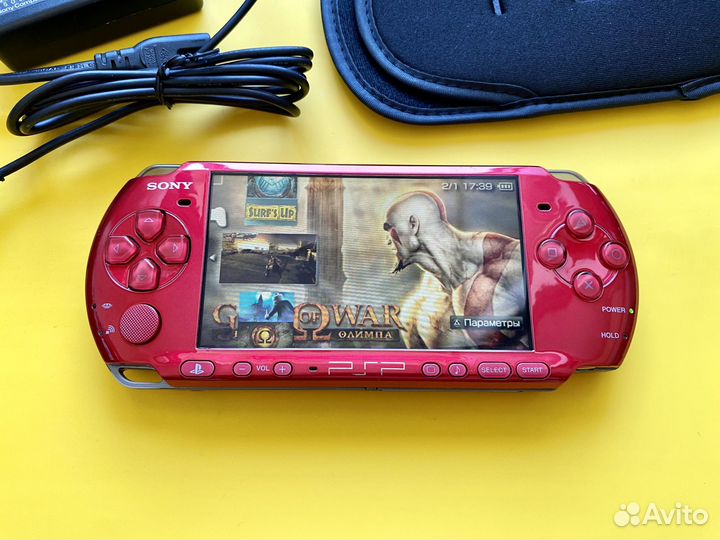 PSP Slim прошитая +50игр