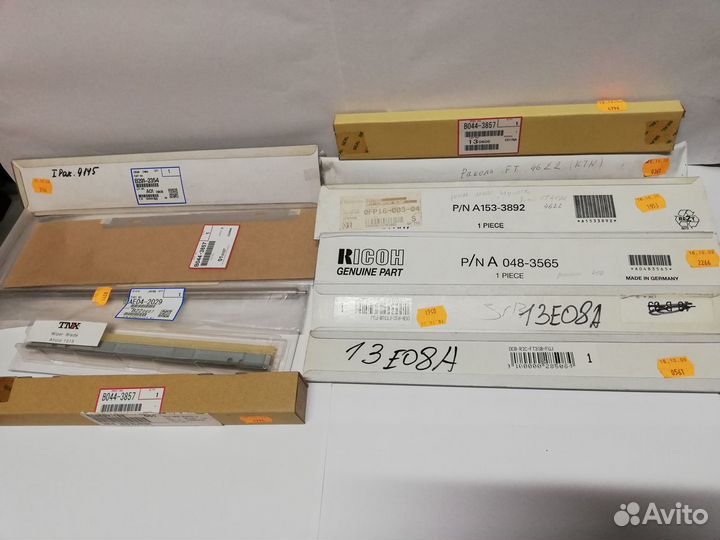 Запчасти для оргтехники ricoh