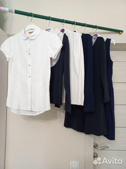 Школьная форма 134 синяя пакетом