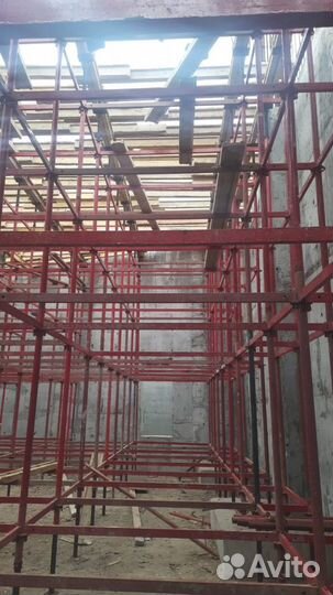 Аренда опалубки для стен и перекрытий