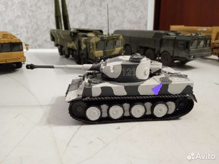 Модель танка тигр 1/76