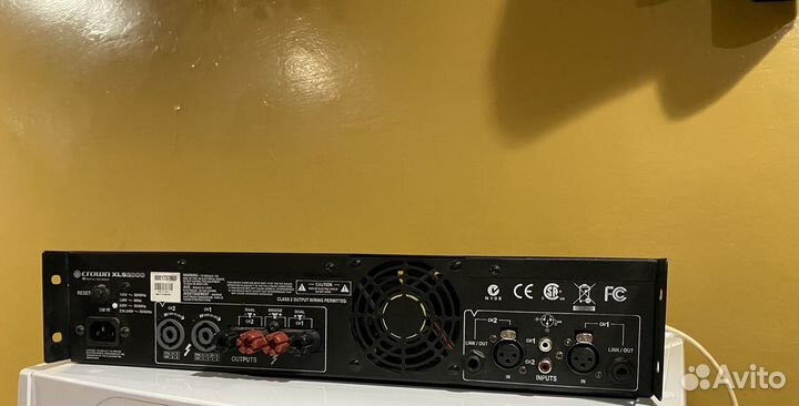 Усилитель мощности Crown XLS 2000
