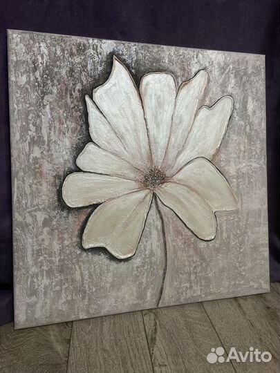 Картина для интерьера фактурная