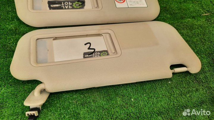 Солнцезащитные козырьки Mazda 6 GH 2.0 LF-VE 2008