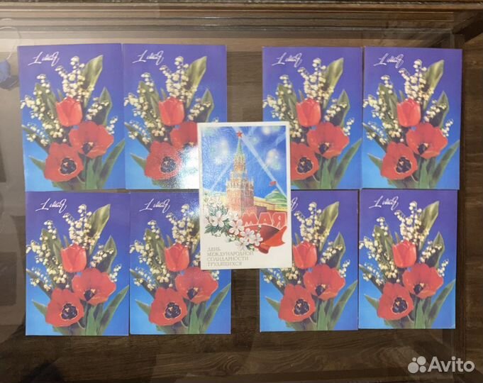 Чистые открытки 89-91 гг