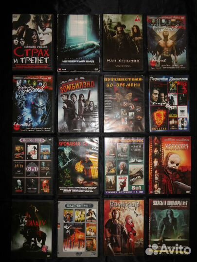 DVD фильмы, клипы, мультики