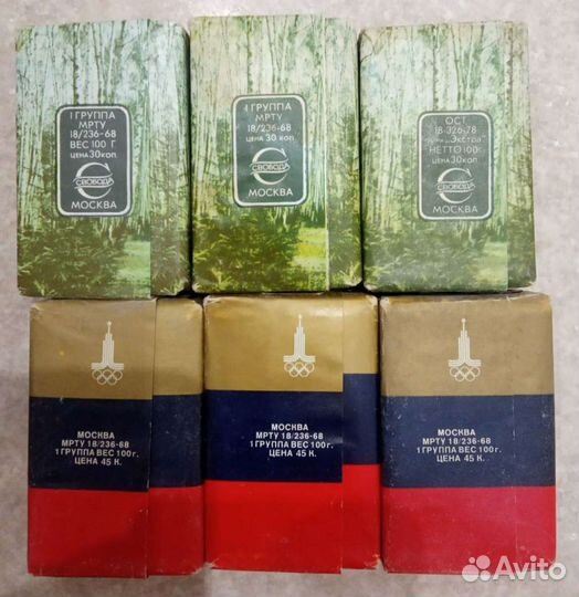 Мыло и зубной порошок СССР