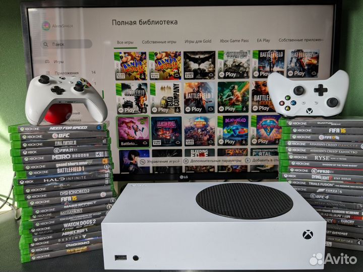 Xbox Series S + 985 игр