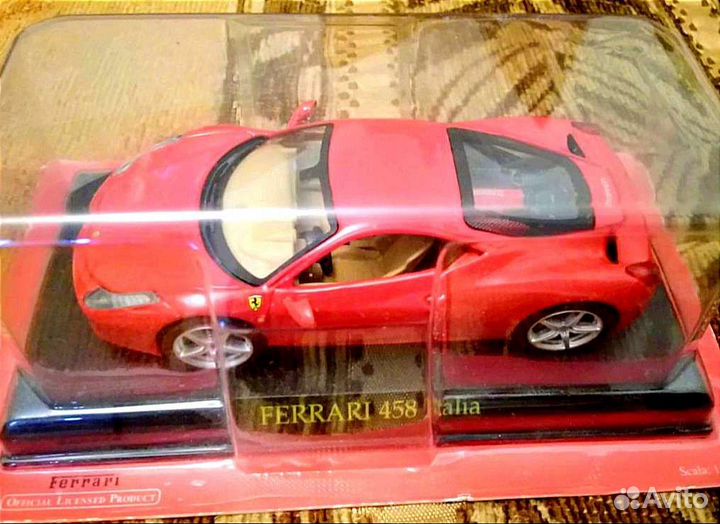 Все вместе по 600 Модели Ferrari 1:43 из журнально