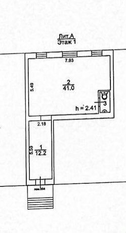 Свободного назначения, 56 м²