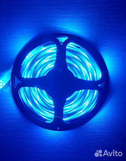 Светодиодная многоцветная RGB лента, 5 м