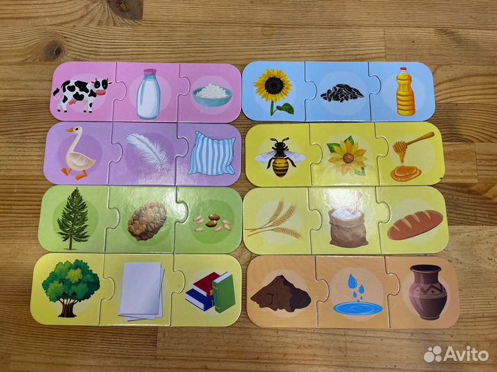 Лото Контруры + Умные пазлы цепочки