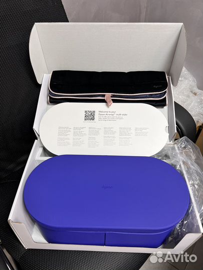 Стайлер dyson airwrap complete long Blue 2024