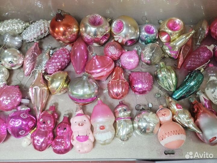 Елочные игрушки СССР