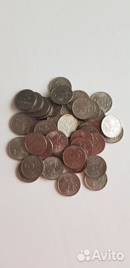 Монеты современная Россия 1 копейка 5 копеек