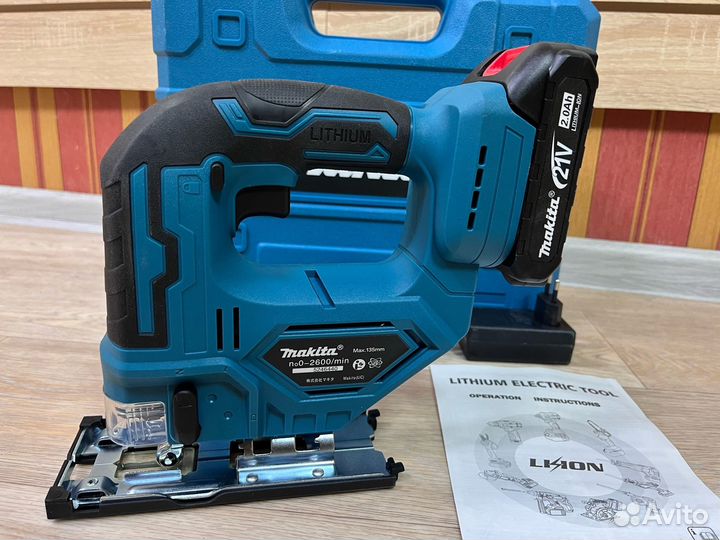 Аккумуляторный лобзик Makita 21V кейс