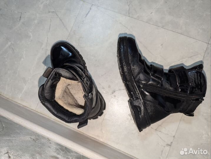 Ботинки зимние для мальчика 34р