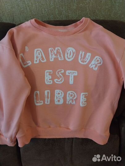 Вещи пакетом на девочку 104 110