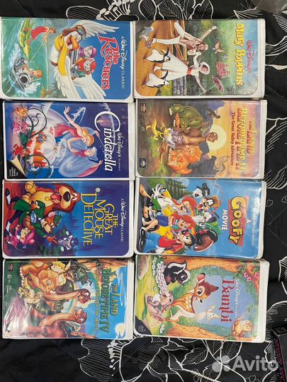 Оригинальные VHS Касеты Английские