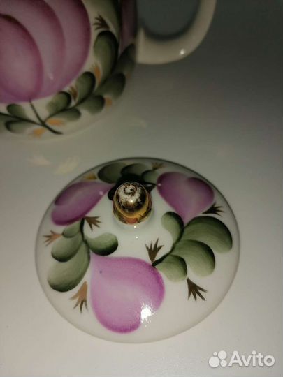 Заварочный чайники и молочник СССР