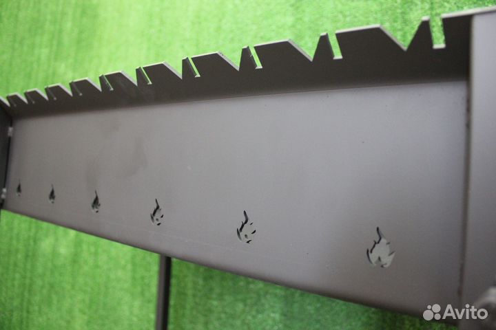 Мангал толстый высокий