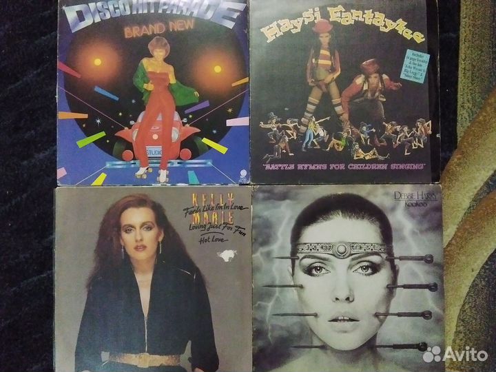 Винил фирменный поп исполнителей