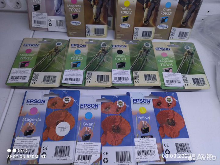 Картриджи для epson