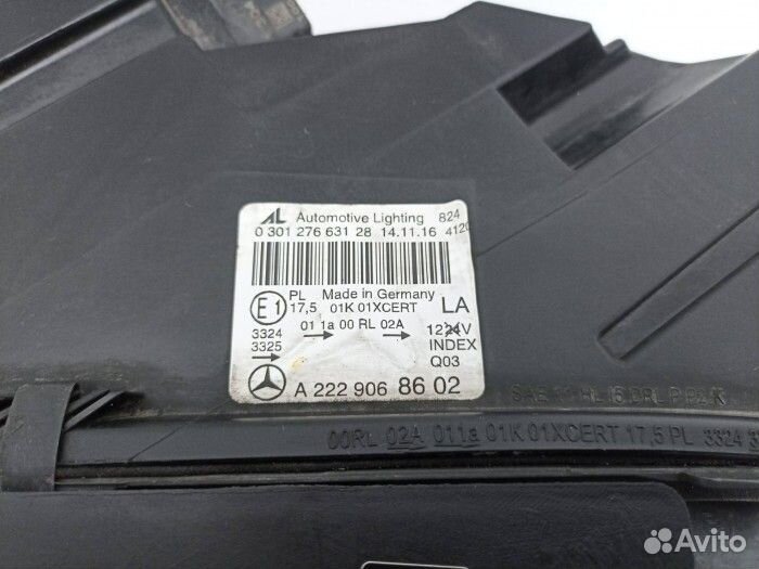 Фара левая для Mercedes-Benz S-Класс VI (W222, C21