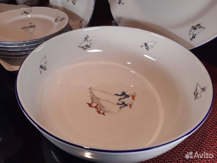 Посуда дизайна Гуси бренда Thun 1794 Чехия