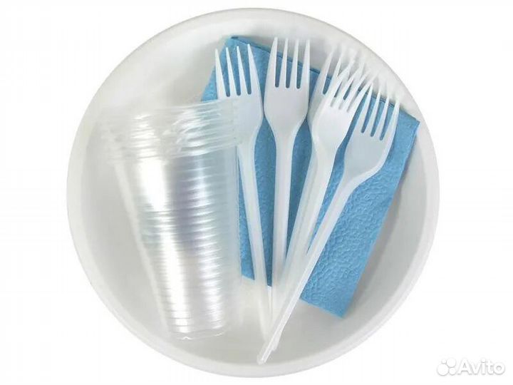 Одноразовая Пластиковая Посуда