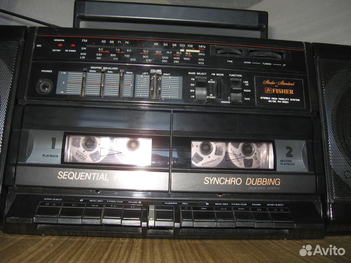 Магнитола fisher PH-801