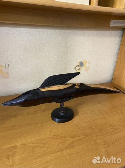 Статуэтка рыба из Африканского дерева