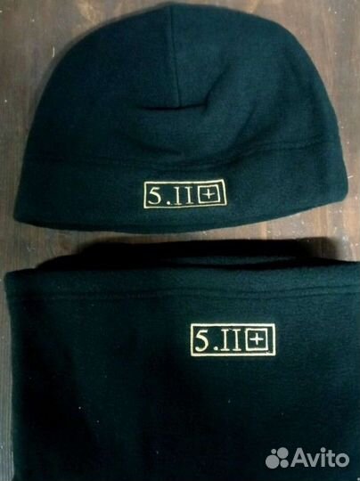 Шапка флисовая +снуд