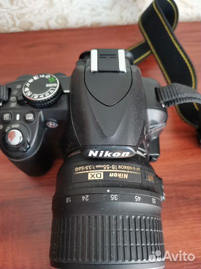 Зеркальный фотоаппарат nikon d3100 kit 18 55mm