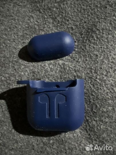 Чехол для наушников apple airpods 1,2