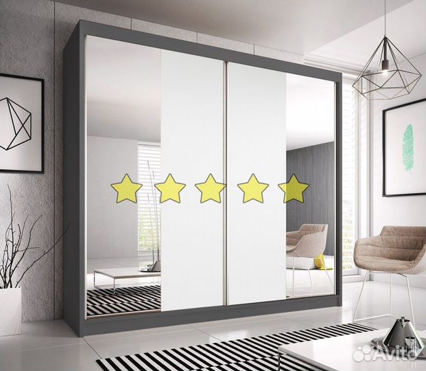 Шкаф с зеркалом прямой производитель