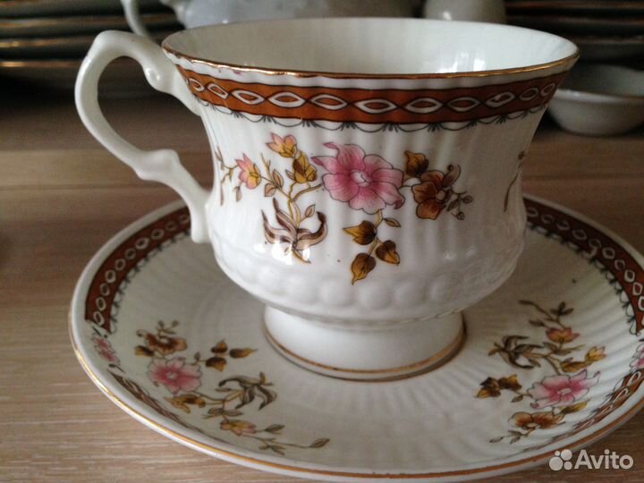 Сервиз фарфоровый кофейный Индия 21 - предмет