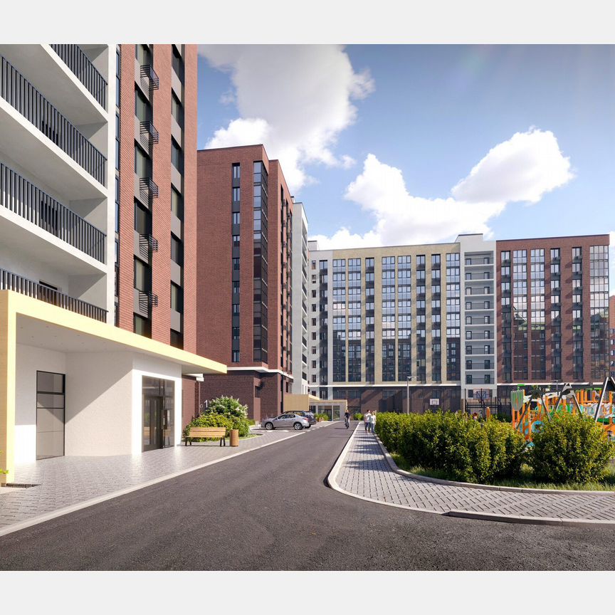 1-к. квартира, 36,9 м², 1/10 эт.