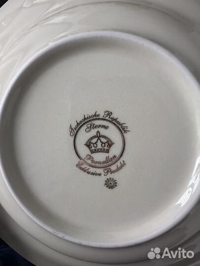 Чешская посуда сервиз