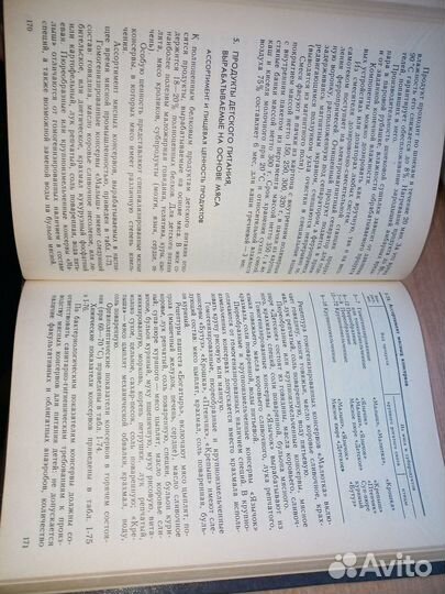 Производство продуктов детского питания. 1989г