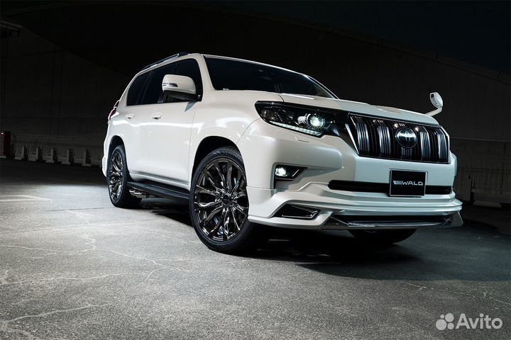 Аэродинамический обвес Wald для Toyota Prado 17+