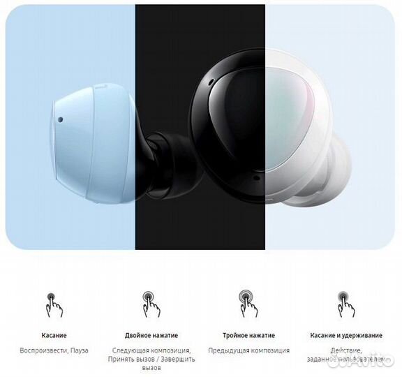 Беспроводные наушники samsung galaxy buds plus